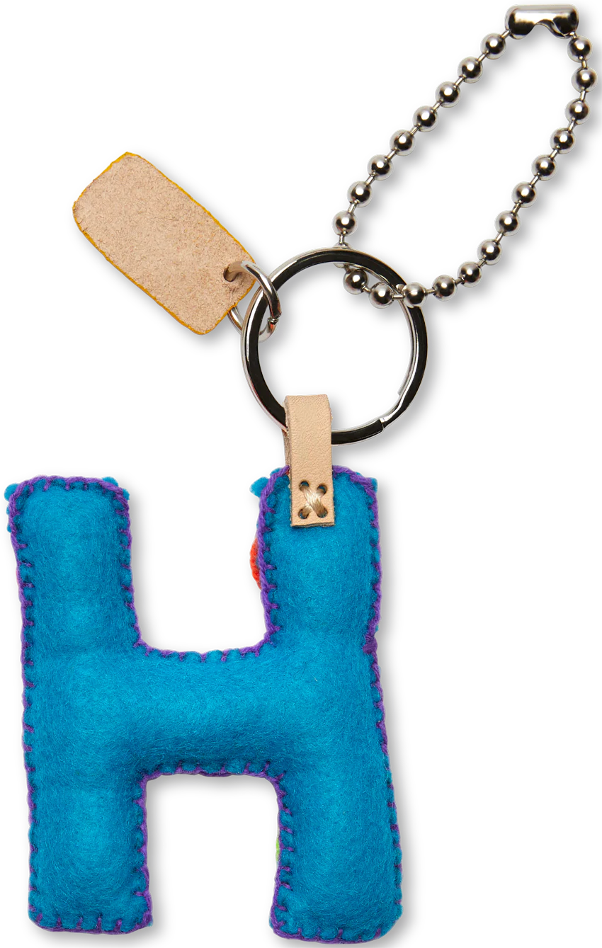 Turquoise Felt Alphabet Charms - Image 36
