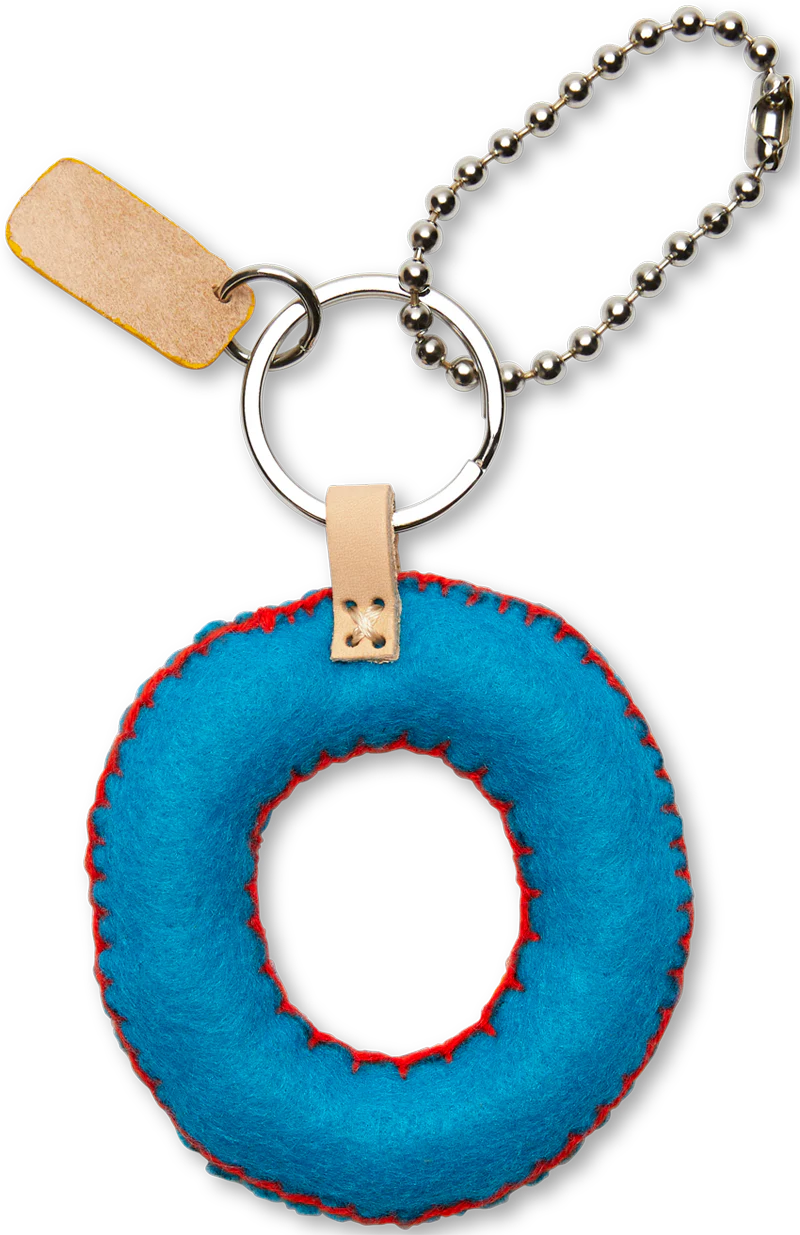 Turquoise Felt Alphabet Charms - Image 43