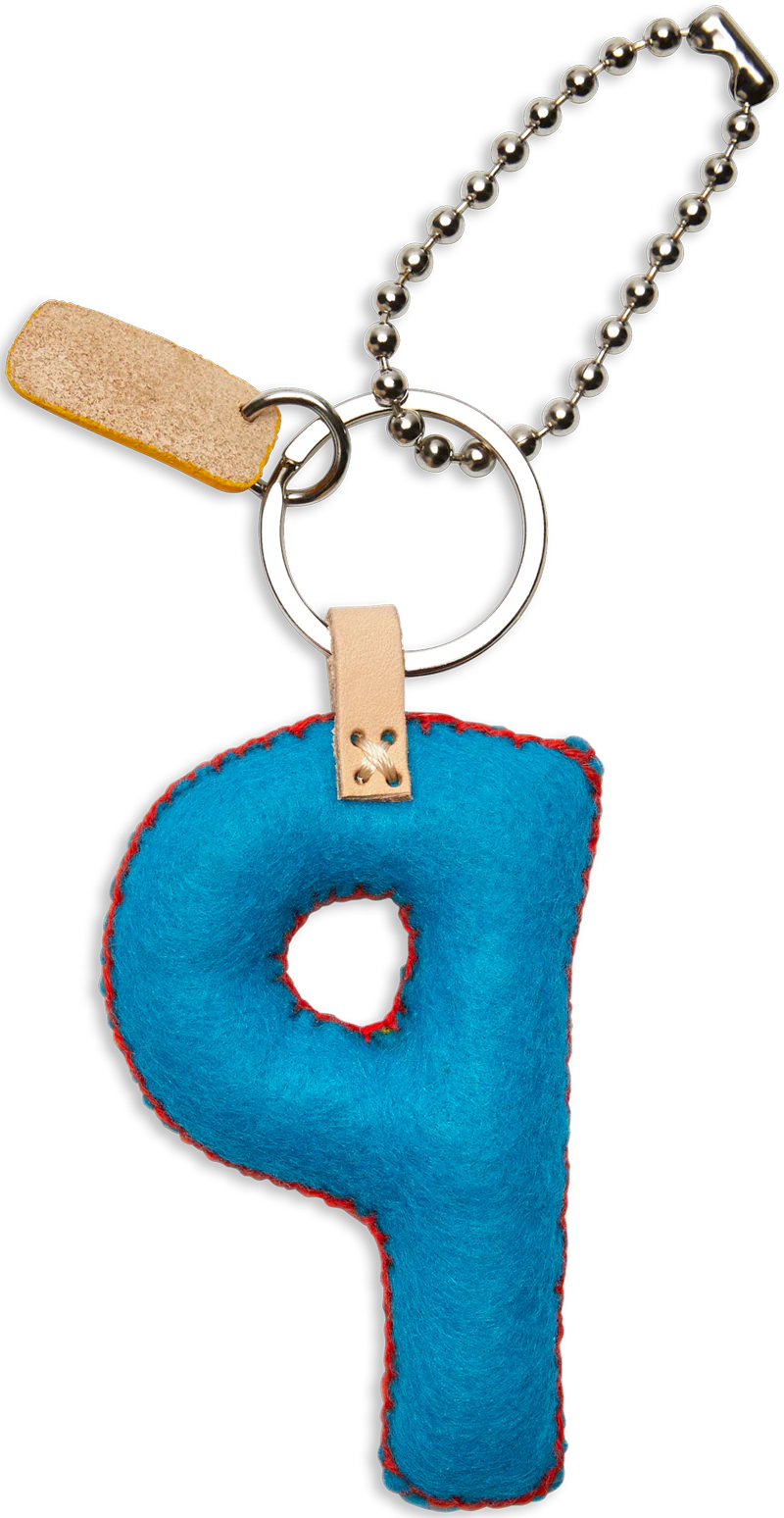 Turquoise Felt Alphabet Charms - Image 44