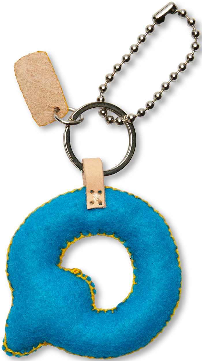 Turquoise Felt Alphabet Charms - Image 45