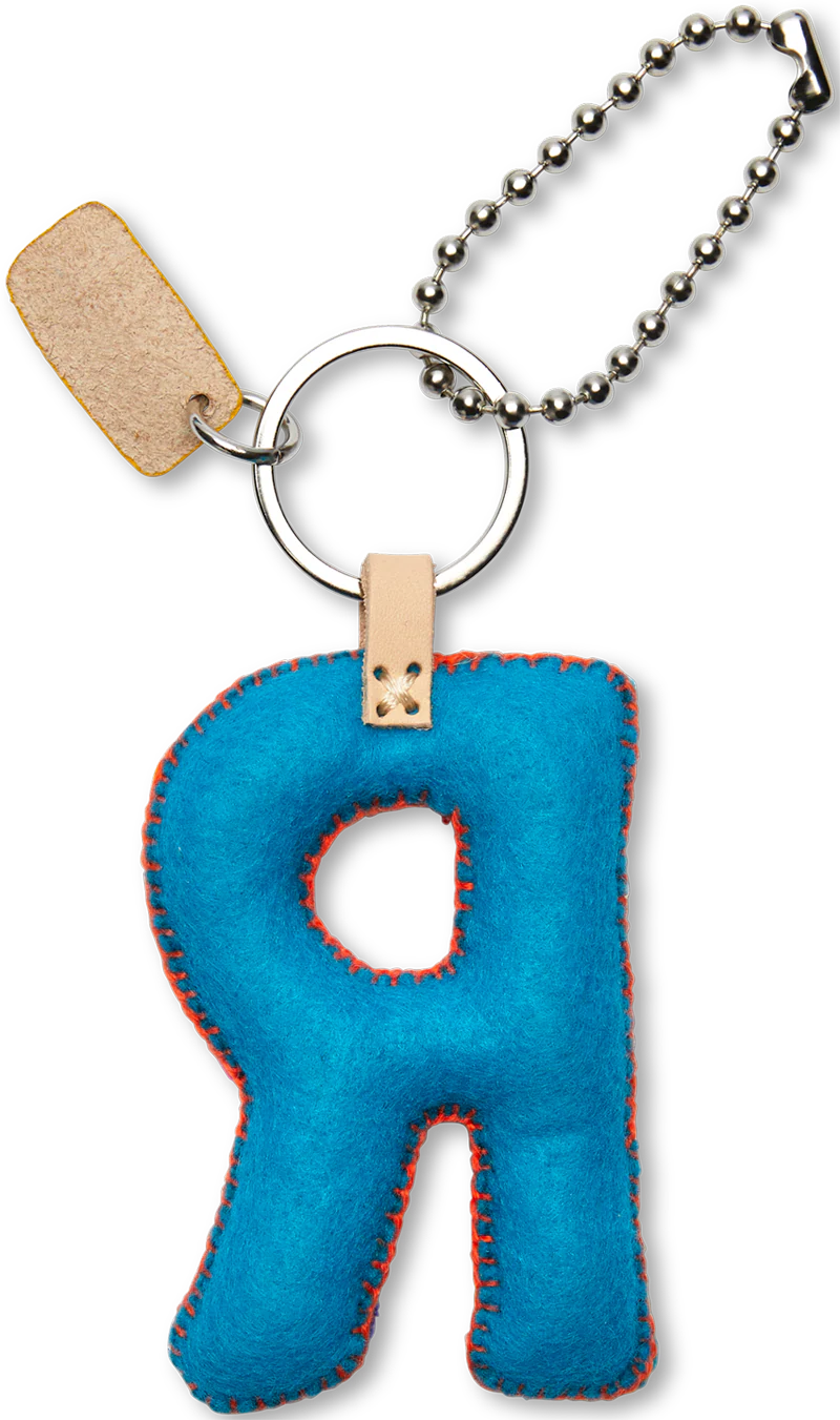 Turquoise Felt Alphabet Charms - Image 46
