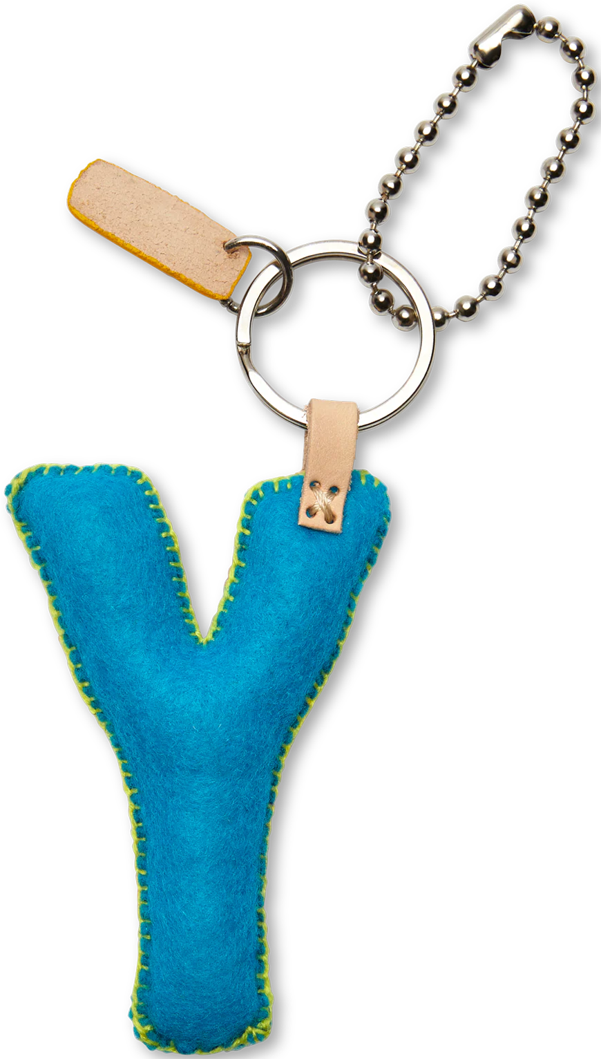 Turquoise Felt Alphabet Charms - Image 53