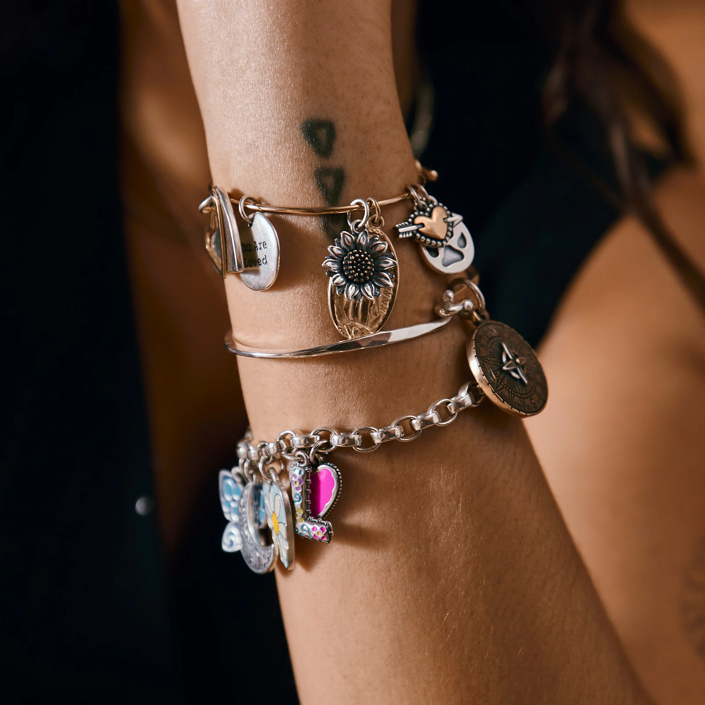 Wild Sunflower Charm - Image 3
